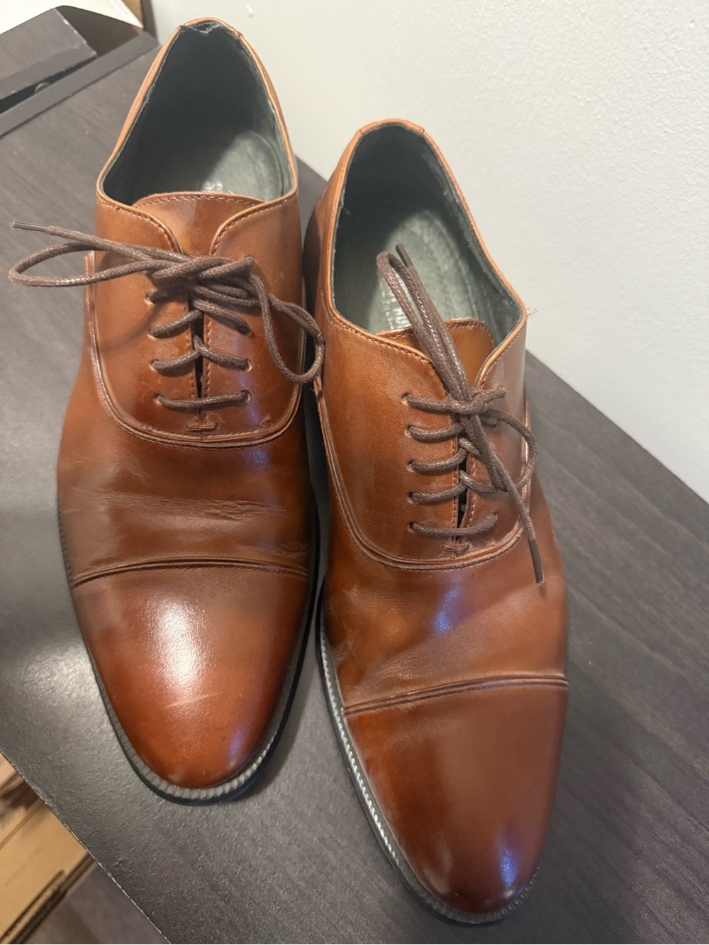 NWOT Stacy Adams Kordell Cap Toe Oxford Dress Shoes